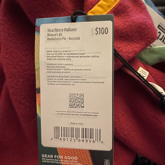 Cotopaxi Teca  Fleece Pullover

XS


Huckleberry Pie-Recycled - Picture 4 of 10